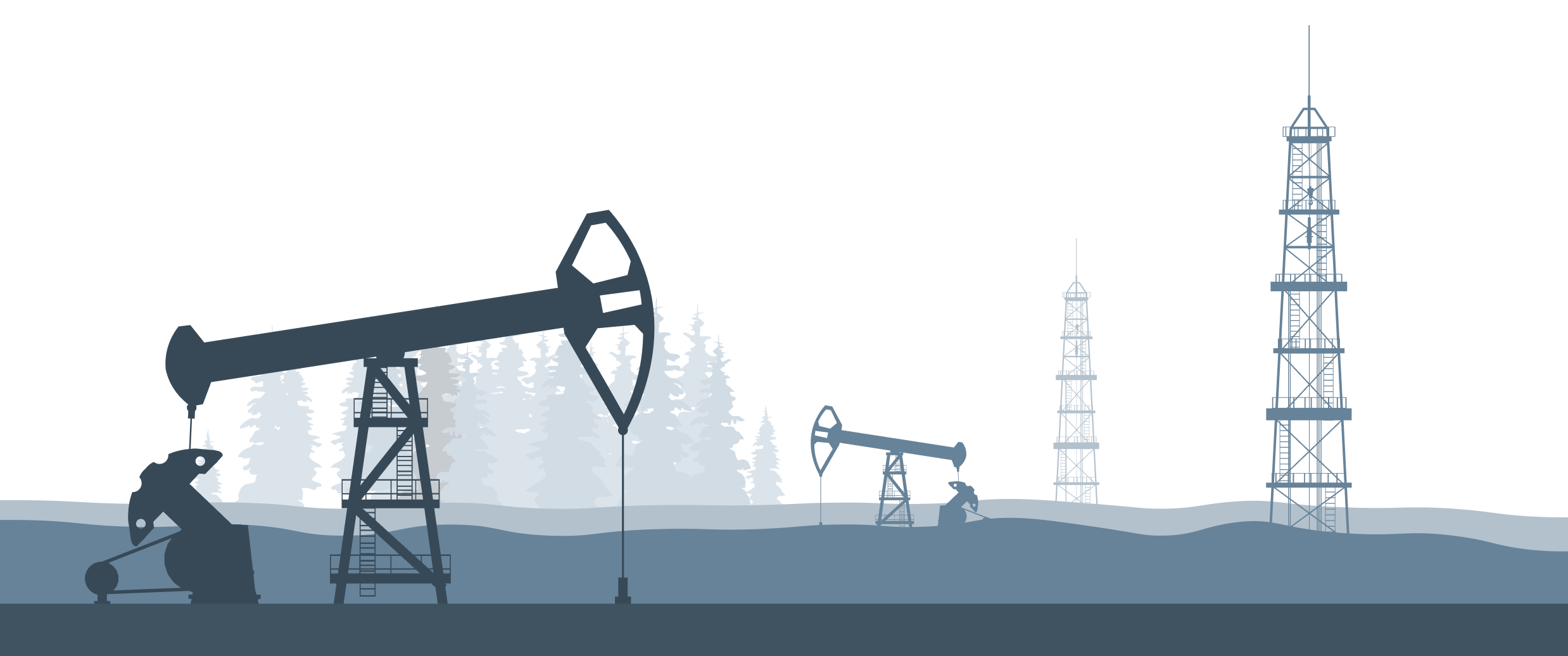 Pumpjack illustration